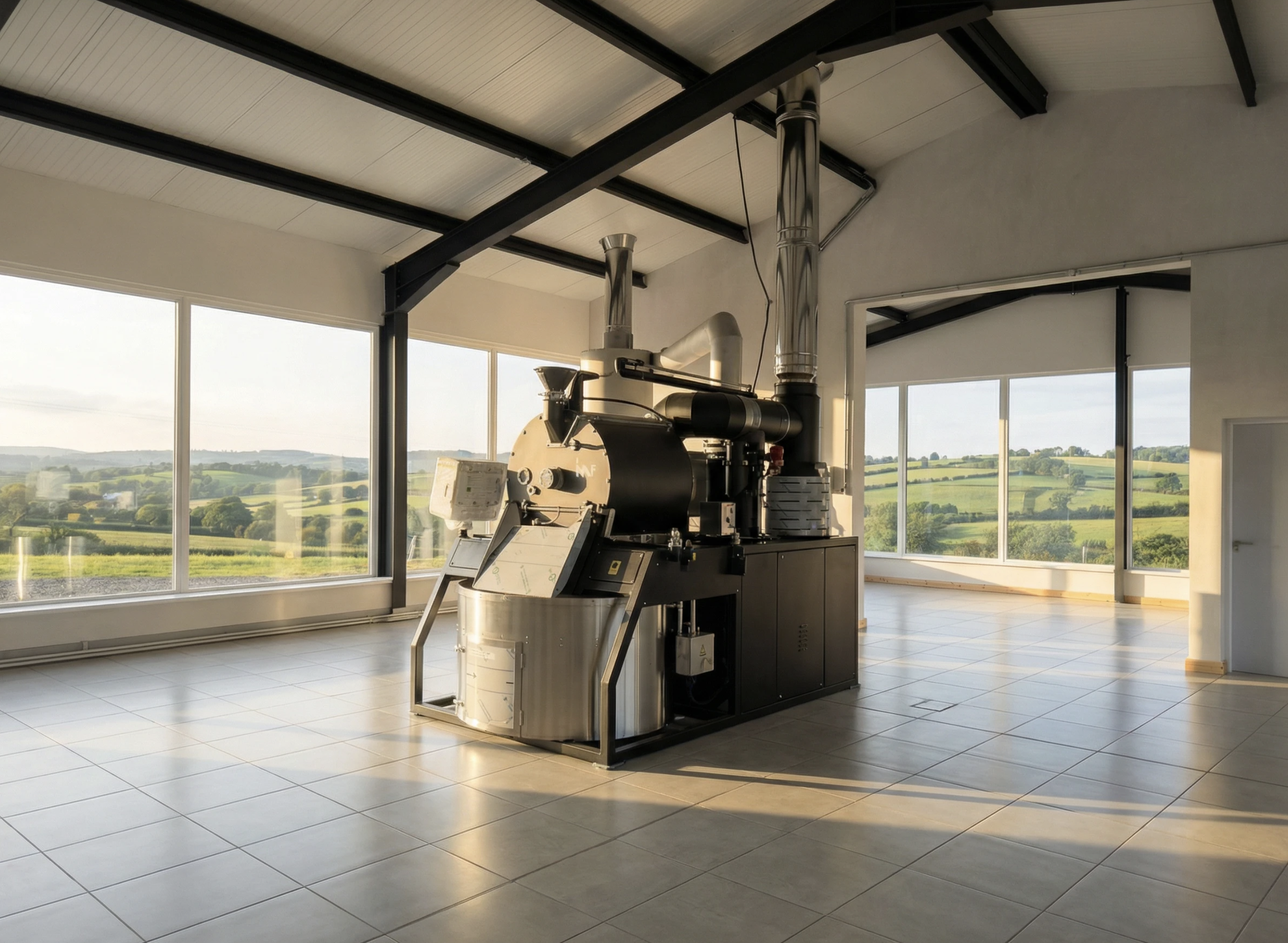 Industrial coffee roasting equipment